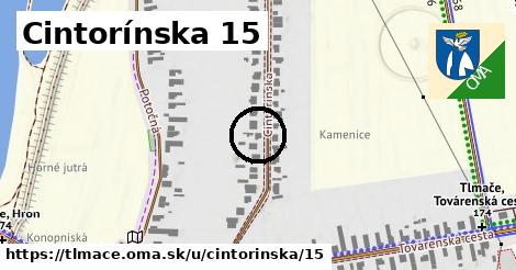 Cintorínska 15, Tlmače