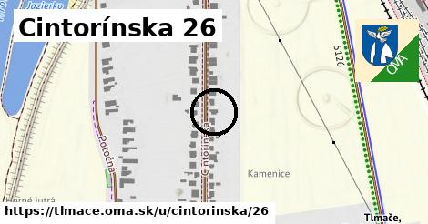 Cintorínska 26, Tlmače