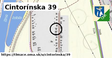 Cintorínska 39, Tlmače