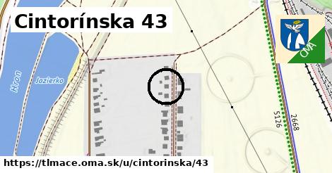 Cintorínska 43, Tlmače