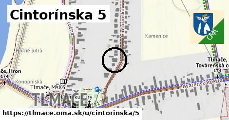 Cintorínska 5, Tlmače