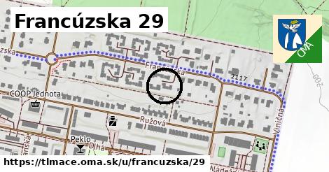 Francúzska 29, Tlmače