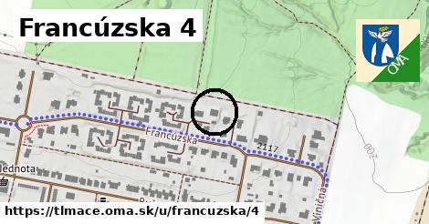 Francúzska 4, Tlmače