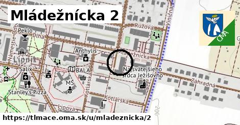 Mládežnícka 2, Tlmače