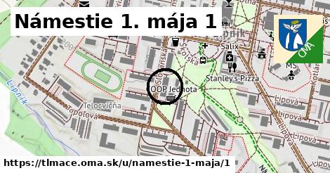 Námestie 1. mája 1, Tlmače