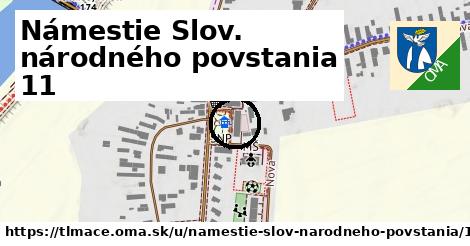 Námestie Slov. národného povstania 11, Tlmače