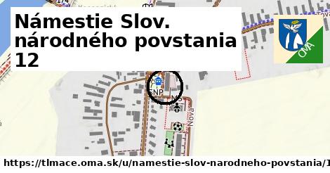 Námestie Slov. národného povstania 12, Tlmače