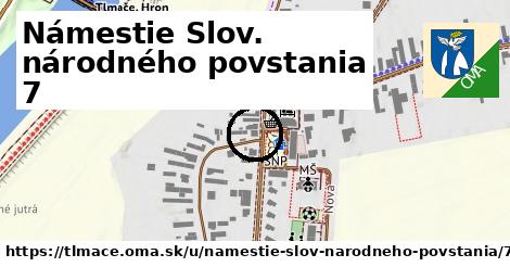 Námestie Slov. národného povstania 7, Tlmače