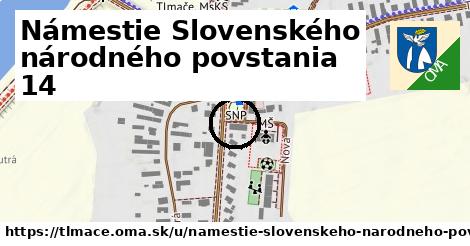 Námestie Slovenského národného povstania 14, Tlmače