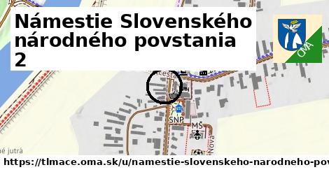 Námestie Slovenského národného povstania 2, Tlmače