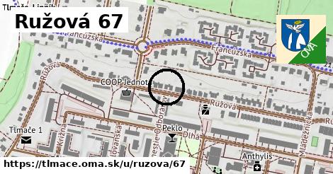 Ružová 67, Tlmače