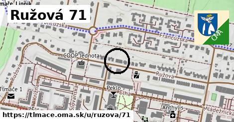 Ružová 71, Tlmače