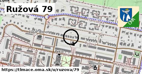 Ružová 79, Tlmače