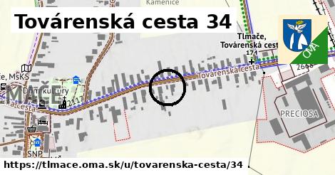 Továrenská cesta 34, Tlmače