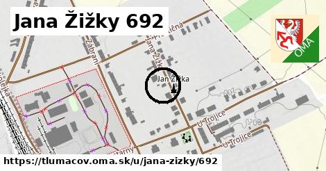 Jana Žižky 692, Tlumačov