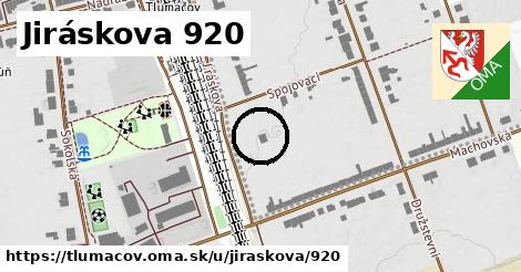 Jiráskova 920, Tlumačov