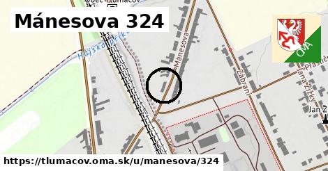 Mánesova 324, Tlumačov