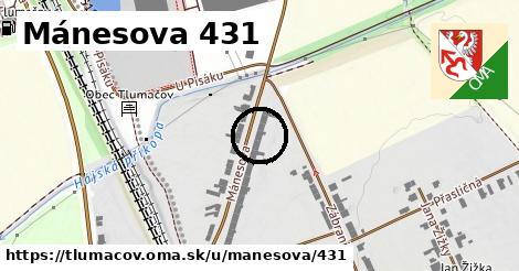 Mánesova 431, Tlumačov