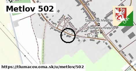 Metlov 502, Tlumačov