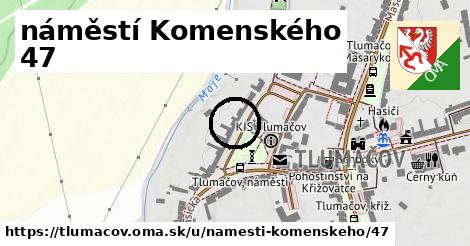 náměstí Komenského 47, Tlumačov