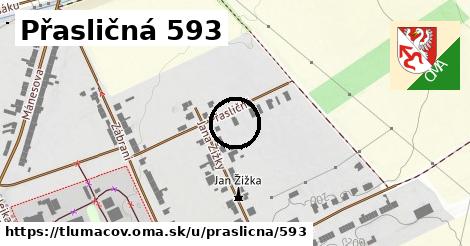 Přasličná 593, Tlumačov