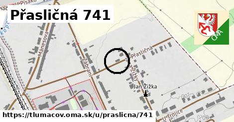 Přasličná 741, Tlumačov