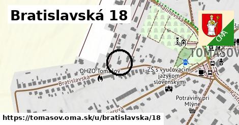 Bratislavská 18, Tomášov