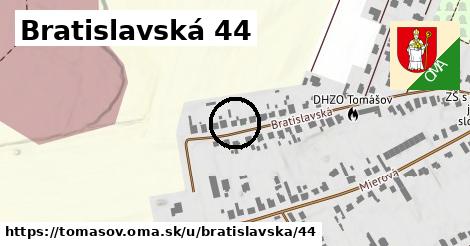 Bratislavská 44, Tomášov