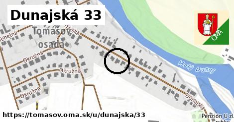 Dunajská 33, Tomášov