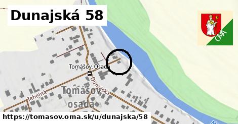 Dunajská 58, Tomášov