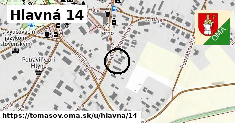 Hlavná 14, Tomášov