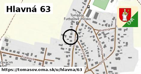 Hlavná 63, Tomášov