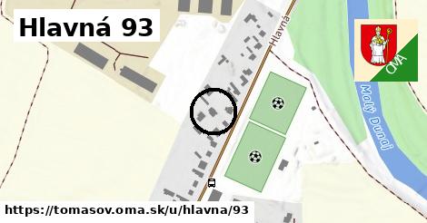 Hlavná 93, Tomášov
