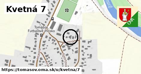 Kvetná 7, Tomášov