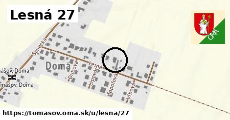 Lesná 27, Tomášov