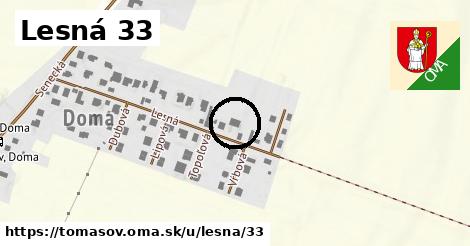 Lesná 33, Tomášov