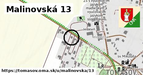 Malinovská 13, Tomášov