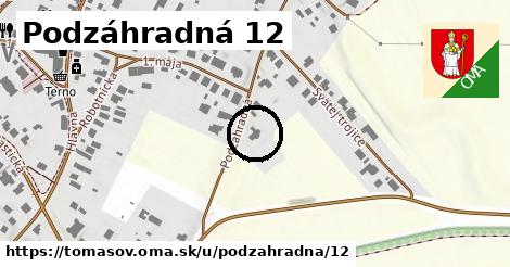 Podzáhradná 12, Tomášov