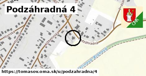 Podzáhradná 4, Tomášov