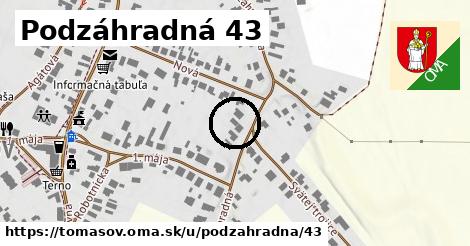 Podzáhradná 43, Tomášov