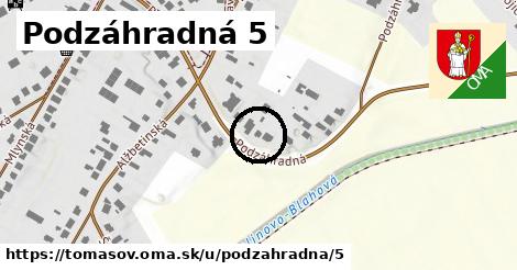 Podzáhradná 5, Tomášov