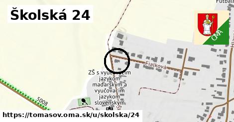 Školská 24, Tomášov