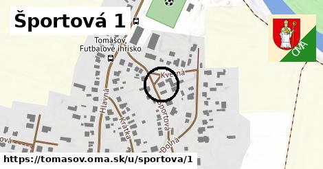 Športová 1, Tomášov