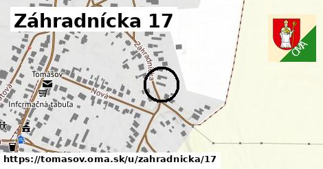 Záhradnícka 17, Tomášov