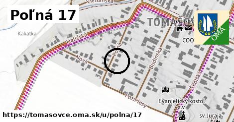 Poľná 17, Tomášovce