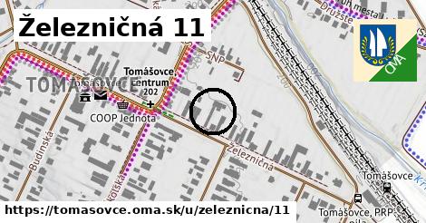 Železničná 11, Tomášovce