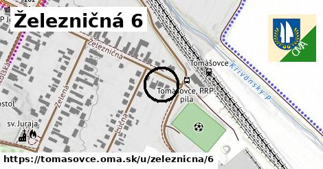 Železničná 6, Tomášovce