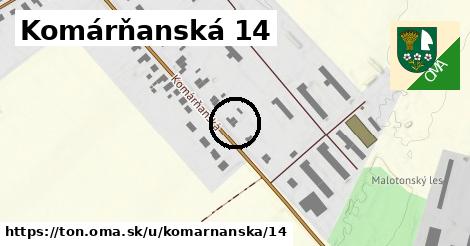 Komárňanská 14, Tôň