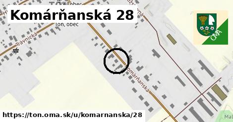 Komárňanská 28, Tôň