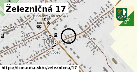 Železničná 17, Tôň